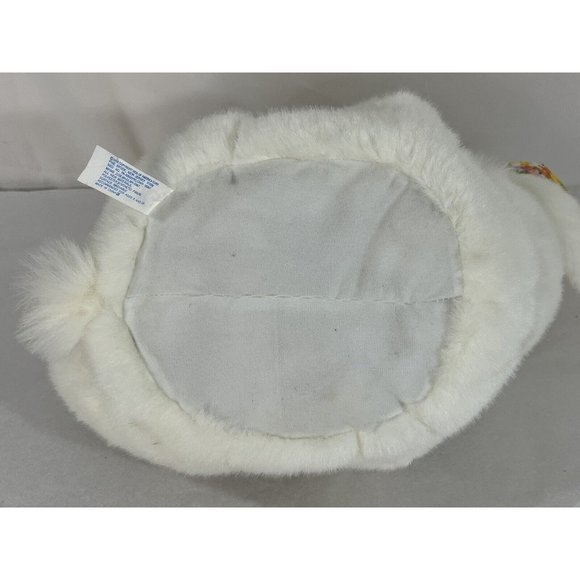 Vintage Kids Of America Plush Bunny Rabbit Easter Basket Polka Dots Floral Daisy - Picture 12 of 16